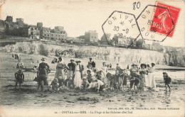 FRANCE - Onival Sur Mer - Vue Générale De La Plage Et Les Falaises Côté Sud - Animé - Carte Postale Ancienne - Onival