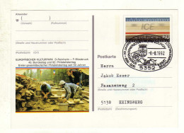 Carte ALLEMAGNE DEUTSCHE BUNDESPOST Oblitération 5352 ZULPICH 1 08/08/1992 - Cartes Postales Illustrées - Oblitérées