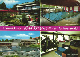 BAD KROZINGEN, BADEN WURTTEMBERG, MULTIPLE VIEWS, ARCHITECTURE, SPA, THERMAL RESORT, POOL, GERMANY, POSTCARD - Bad Krozingen