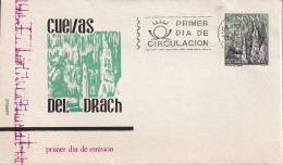 FDC ESPAÑA    1964   CUEVA-- GROTTE - Other & Unclassified