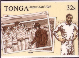 TONGA Cromalin Proof 1989 Rugby Football - England Team In 1922 - Tonga (1970-...)