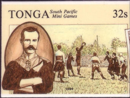 TONGA Cromalin Proof 1989 Rugby Football - All Blacks Shown From 1905 - Tonga (1970-...)