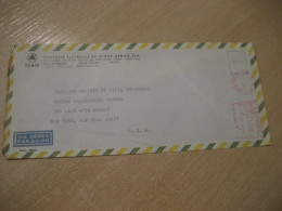 SEDE 1965 To USA Centrais Eletricas De Minas Gerais Physics Meter Mail Cancel Cover BRASIL Brazil Physique - Fysica