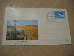 TEL AVIV YAFO 1961 La Conduite D'eau YARDEN-NEGEV Water Energy Geology Cancel Postal Stationery Cover ISRAEL Eau - Water