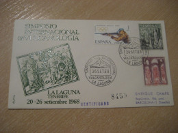 LA LAGUNA Tenerife Canarias 1968 Vulcanologia Volcanology Volcano Volcan Geology Geologie Cancel Cover SPAIN - Volcanos