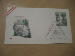 GRAZ 1970 Nature Conservation Year Waterfall Geology FDC Cancel Cover AUSTRIA Geologie - Sonstige & Ohne Zuordnung