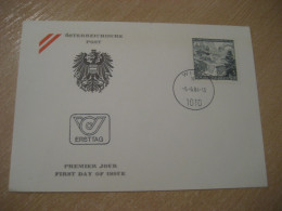 WIEN 1984 100 Years Of Torrent Control Wild Stream Protection Geology FDC Cancel Cover AUSTRIA Geologie - Altri & Non Classificati