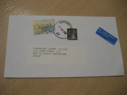 LEEDS 1999 To Spain Stackpole Head Wales Geology Cancel Cover ENGLAND Geologie - Altri & Non Classificati