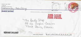 YT 2768 Renard - Lettre De Milwaukee Pour La France - Storia Postale