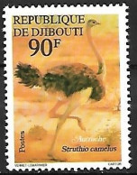 Djibouuti - MNH ** 1977 :    Common Ostrich  -  Struthio Camelus - Struzzi