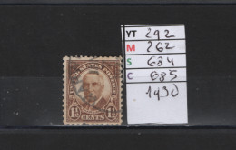 PRIX FIXE Obl 292 YT 262 MIC 684 SCO 685 GIB Harding 1930 1931 Etats Unis 58/09 Dentelé 2 Cotés - Used Stamps