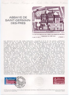 - Document Premier Jour L'ABBAYE DE SAINT-GERMAIN-DES-PRÉS 21.4.1979 - - Abdijen En Kloosters