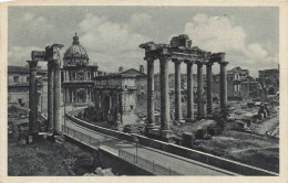 ITALIE - Roma - Avanzi Del Templo Di Saturno - Carte Postale Ancienne - Altri Monumenti, Edifici