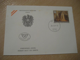 WIEN 1991 Obir-Tropfsteinhohlen Eisenkappel Karnten Cave Grotto Geology FDC Cancel Cover AUSTRIA Geologie - Autres & Non Classés