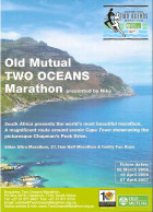 CPM - ATHLETISME - COURSE A PIED - AFRIQUE DU SUD - TWO OCEANS MARATHON - Athlétisme