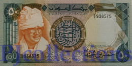 SUDAN 50 POUNDS 1984 PICK 29 AUNC RARE - Sudan