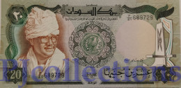 SUDAN 20 POUNDS 1983 PICK 28 UNC RARE - Sudan