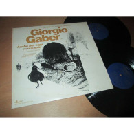 GIORGIO GABER Anche Per Oggi Non Si Vola - CAROSELLO CLP 23027/28 ITALIE 1974 - 2 Disques - Altri - Musica Italiana