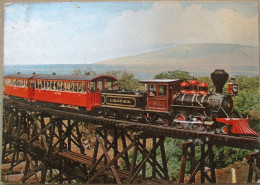 USA AMERICAN LOCOMOTIVE LOCO TRAIN RAIL HAWAII LAHAINA KAANAPALI MAUI POSTCARD CARTE POSTALE POSTKARTE ANSICHTSKARTE - Long Beach