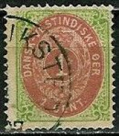 DANISH WEST INDIA..1873..Michel # 5 II B..used. - Deens West-Indië