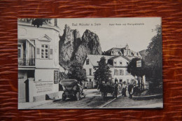 ALLEMAGNE - BAD MUNSTER A.STEIN : Hôtel BAUM And Rheingrafenstein - Bad Münster A. Stein - Ebernburg