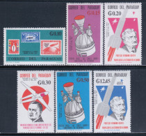 Paraguay 1966 Mi# 1559-1564 ** MNH - Short Set - German Contributors In Space Research - Südamerika