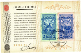 Australia ASC MS 2913 Ms 2011 Colonial Heritage,Emerging Identity  Miniature Sheet,used - Gebraucht