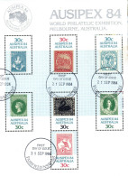 Australia 1984 Ausipex Miniature Sheet,used - Gebraucht