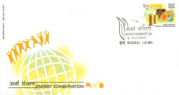 INDIA  - 2004 - FDC OF ENERGY CONSERVATION. - Cartas & Documentos