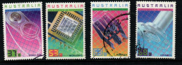 Australia ASC 1090-93 1987 Technoloy,used - Gebraucht