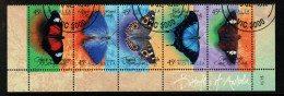 Australia ASC 1703b  1998 Butterflies Strip ,used - Usati