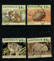 Australia ASC 1358-61 1992 Wildlife,used - Usati