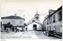 91 CROSNES PLACE DE L'EGLISE EDIT MULARD - Crosnes (Crosne)