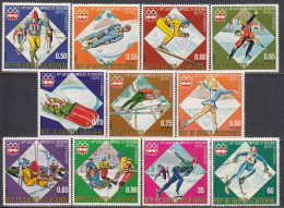 GUINEA EQUATORIAL 762-772,unused (**) - Inverno1976: Innsbruck