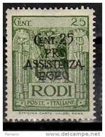 PIA - EGEO - 1943 : Occupazione Tedesca : Pro Assistenza Egeo  - (SAS  121) - Ägäis (Dt. Bes.)