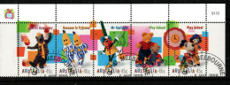 Australia ASC 1747b 1999 Children's TV  Used Strip - Gebruikt