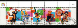 Australia ASC 1747b 1999 Children's TV  Used Strip - Oblitérés