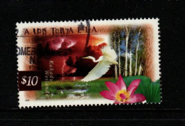 Australia ASC 1609  1997 Wetlands $ 10 Kakadu ,used - Usados