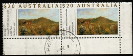 Australia ASC 1266 1990 Gardens, John Glower.used Pair - Oblitérés