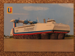 SEASPEED INGENIEUR JEAN BARTIN - FRENCH CARD - Hovercrafts