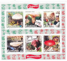 Romania Block417 (complete Issue)  2008 Mushrooms  Souvenir Sheet Used - Used Stamps