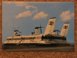 SEASPEED HOVERCRAFT ON LAND - FRENCH CARD - Hovercraft