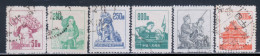 China P.R. 1953 Mi# 202-207 Used - Definitives / Scenes From Work Life - Used Stamps