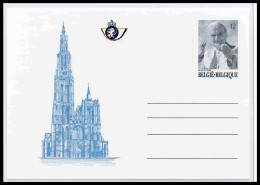 1985 "Pape Jean-Paul II" Série BK 34-38 - Cartes Postales Illustrées (1971-2014) [BK]