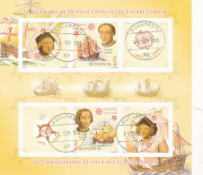Romania Roumanie Rumänien 2005 2006 50 Years Europa Cept Stamps Mi.no. 5974-77A,used - Gebruikt