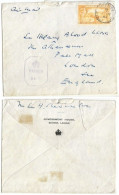 Sierra Leone - Censored Governement House AirmailCV 1jul1944 To London With S.1/3 Regular KG6 First Day PMK!!!! - Sierra Leone (...-1960)