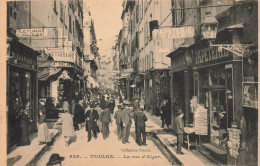 Toulon * La Rue D'alger * Papeterie VLALE * LETUAIRE Coutelier * Magasins Commarces - Toulon