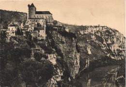 FRANCE - Saint Cirq Lapopie - Vue Sur La Vallée Du Lot - Carte Postale Ancienne - Saint-Cirq-Lapopie