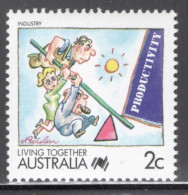 Australia 1988 Single Stamp - Living Together - Cartoons In Unmounted Mint - Neufs