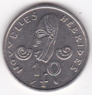 Nouvelles - Hébrides 10 Francs 1973 En Nickel, Lec# 31 - Nueva Hebrides